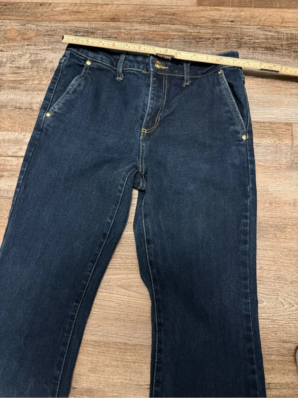 Michael Kors Selma Dark Wash Flare Jeans Size 4